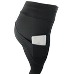 EP High Waist Leggings Push Up Fitness Legging Female Elastic Sexy Bodybuilding Pants Workout Women Leggings With Phone Pocket