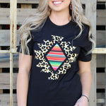 Letter Graphic Print Short Sleeve Tee