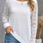 Lace Long Sleeve Top