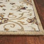 108 X 156 Champagne Wool Rug