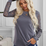 Lace Long Sleeve Top