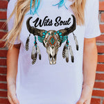 Letter Graphic Print Short Sleeve Tee