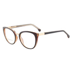 EP Personality trend retro lady cat eye personality anti blue light flat lens frame new optical lens