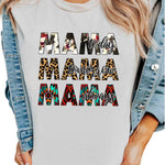 Letter Graphic Print Short Sleeve Tee