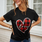 Merry Christmas Santa Clause Print Short Sleeve Graphic Tee