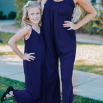 Spaghetti Straps Wide Leg Pocketed Jumpsuits