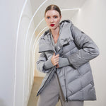 Hooded women winter coat Cotton warm parkas coat female Elegant causal short puffer jacket coat ladies