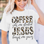 Letter Graphic Print Short Sleeve Tee