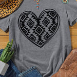 Letter Graphic Print Short Sleeve Tee