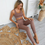 Muted Color Yoga Set