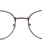 EP New Designer Woman Glasses Optical Frames Metal Round Glasses Frame Clear lens Eyeware Black Silver Gold Eye Glass