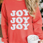 Letter Desert Hat Print Long Sleeve Black Sweatshirt