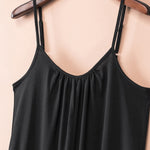 Spaghetti Straps Wide Leg Pocketed Jumpsuits