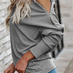 Ribbed Zip Knit Top