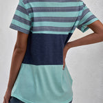 Stripes Colorblock T-shirt