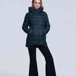 Women warm hooded winter coat women jacket casual parkas jacket