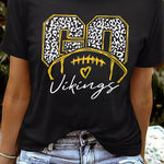 Letter Graphic Print Short Sleeve Tee
