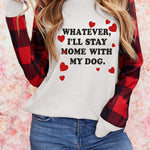 Buffalo Plaid Long Sleeve Sweatshirt