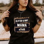 Letter Graphic Print Short Sleeve Tee
