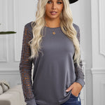 Lace Long Sleeve Top