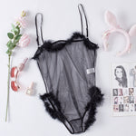 Villi Mesh Teddy Lingerie