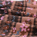 Split V Neck Boho Floral Dress