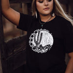 Letter Graphic Print Short Sleeve Tee