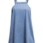 Halter Neck Denim Tank Top