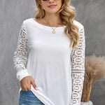 Lace Long Sleeve Top