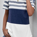 Stripes Colorblock T-shirt