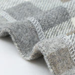 Brown Plaid Print Pocket Women Shacket