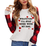 Buffalo Plaid Long Sleeve Sweatshirt
