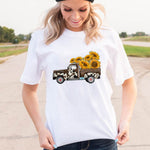 Merry Christmas Santa Clause Print Short Sleeve Graphic Tee