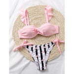 EP Ruffle Bikini Sexy Swimsuit Women 2021 New Push Up Bikini Set Brazilian Bathing Suit Cute Swimwear Women Swimsuits Beachwear