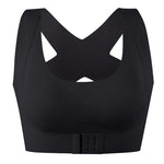 EP Sport Yoga Bra Corrected Seamless Underwear 2-in-1 Gathering Adjustable Front Buckle Underwireless Women Gym Workout Bra
