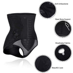 EP Women's High Waist Body Shaper Panties Seamless Butt Tummy Belly Control Waist Slimming Pants Shapewear Girdle Thin Abdomen Hips