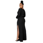New Solid Color Casual Loose Women  Wear Dress