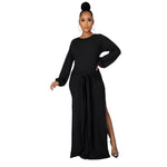 New Solid Color Casual Loose Women  Wear Dress