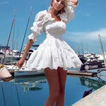 2021 Autumn and Winter New  Women Clothing Solid Color Fashion Mini Dress for Women
