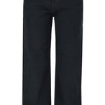 Women Clothing High Waist Loose Straight Cool Black Denim Trousers Draping Street Hot Girl Sneakers Daddy Pants Mop