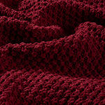 Solid Turtleneck Cable Knit Pullover Sweater
