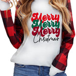 Buffalo Plaid Long Sleeve Sweatshirt