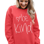 Letter Desert Hat Print Long Sleeve Black Sweatshirt