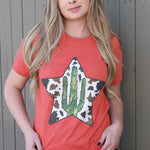 Letter Graphic Print Short Sleeve Tee