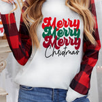 Buffalo Plaid Long Sleeve Sweatshirt