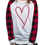 Buffalo Plaid Long Sleeve Sweatshirt