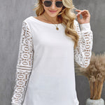 Lace Long Sleeve Top