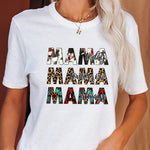 Letter Graphic Print Short Sleeve Tee