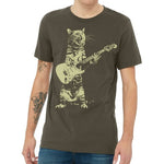 Cat Playing Guitar Tshirt