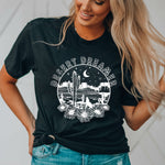 Letter Graphic Print Short Sleeve Tee